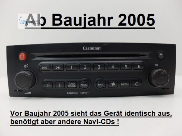 Renault Carminat Guidage Informe SH3 (Carminat 1) Navigations-CD Deutschland Alpen 2007 A26 – Bild 2