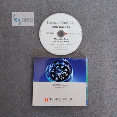 Mercedes Benz Navigation DVD COMAND APS NTG1 Europa 2004 Version 4.1 Grün