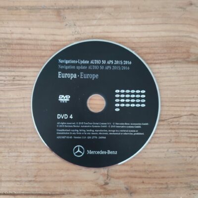 Mercedes-Benz Navi DVD Audio 50 APS NTG4-212 Deutschland Osteuropa 2015/2016 A2128270365 lachs