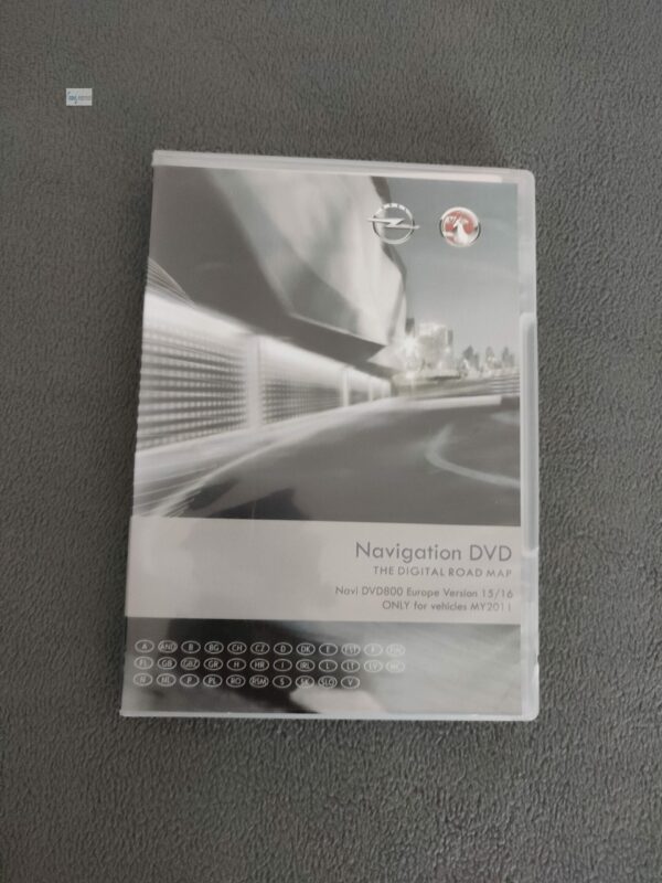 Navigations-DVD OPEL DVD 800 Navi mit Modelljahr 2011 Europa 2015/2016