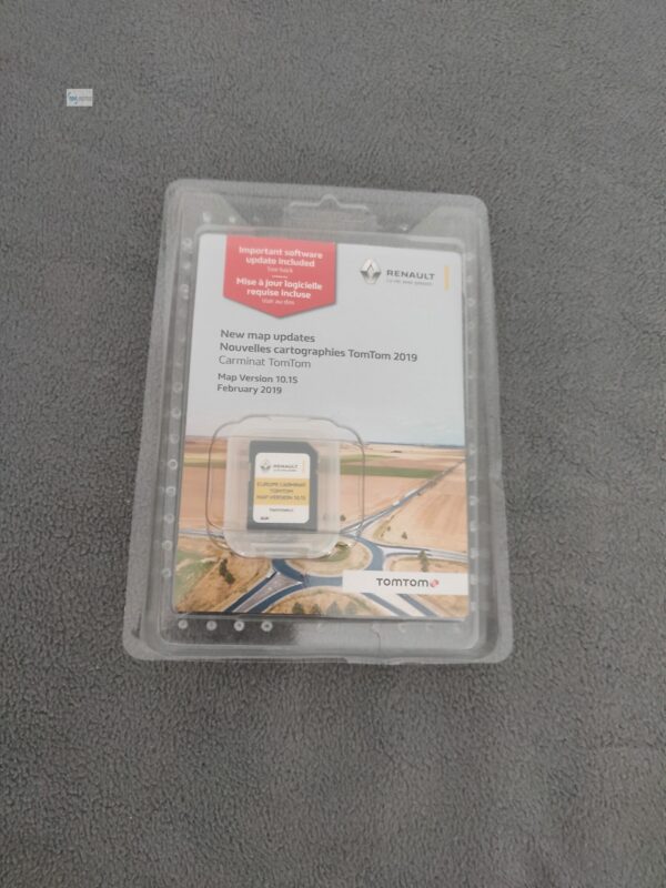 Renault Carminat TomTom SD Karte Europa 2019 Map Version 10.15