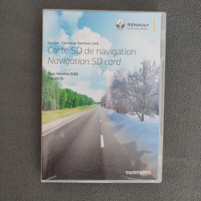 Renault Carminat TomTom LIVE SD Karte Europa 2016 Map Version 9.65