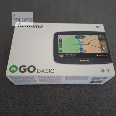TomTom GO BASIC 5 Zoll PKW Navigationsgerät Europa Maps & WLAN & TomTom Traffic