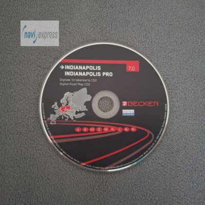 Navi CD Becker Indianapolis (Pro) Deutschland Alpen BeNeLux 2008/2009 Version 7.0 Final Update