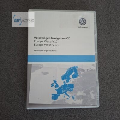 Volkswagen Navigation CY DVD Europa West V17 von 2020 Final Update