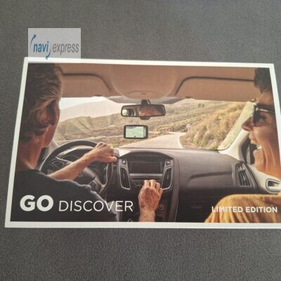 TomTom GO DISCOVER Welt 5 Zoll Navigationsgerät Lifetime Maps & Traffic & WiFi & Radarwarner