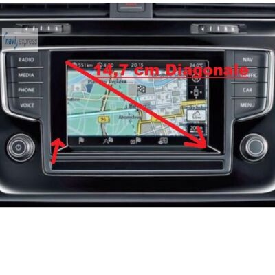 Volkswagen Navigation AT SD Karte Europa V17 von 2020/201 für Discover Media 1 5G0919866BD