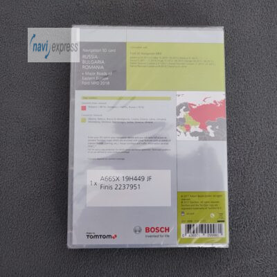 FORD MFD SYNC 1 Navigation SD Karte Russland Bulgarien Rumänien 2018 A66SX19H449JF