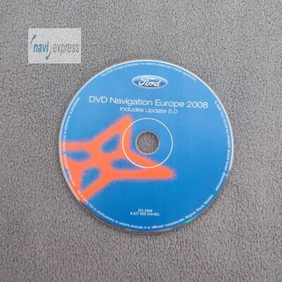 FORD TravelPilot NX Navigations-DVD EUROPA 2008 (inkl. Software Update 5.0)