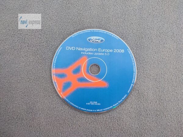FORD TravelPilot NX Navigations-DVD EUROPA 2008 (inkl. Software Update 5.0)