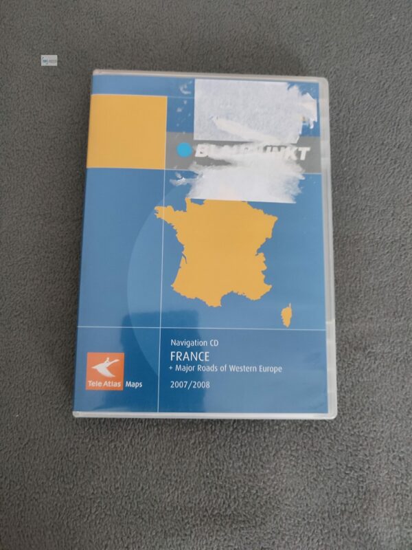 Navigations-CD Blaupunkt Travelpilot DX France Frankreich 2007/2008
