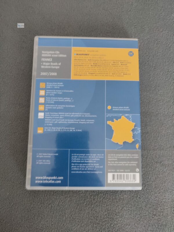 Navigations-CD Blaupunkt Travelpilot DX France Frankreich 2007/2008 Winterspezial Edition – Bild 2