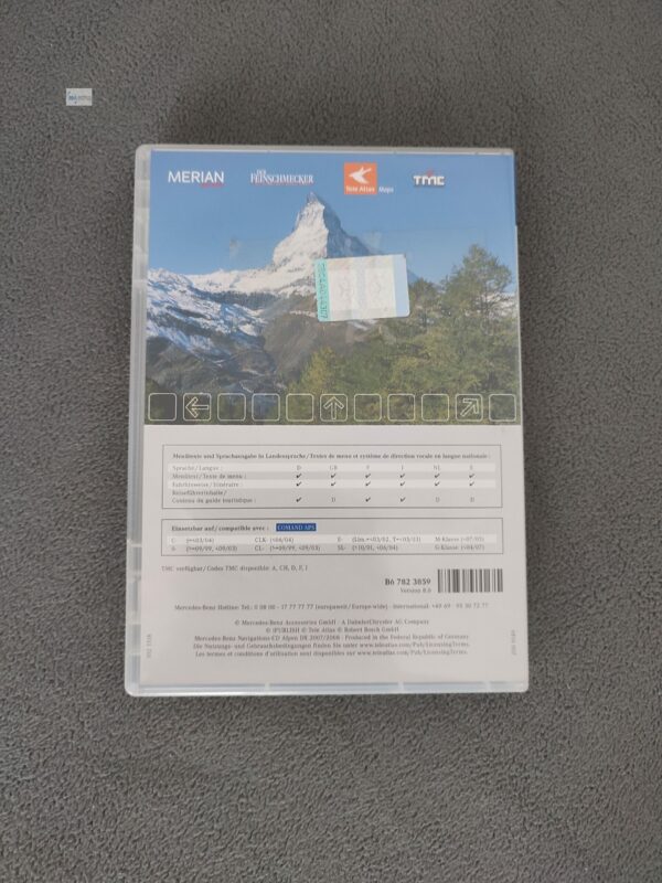 Navigations-CD DX ALPEN 2007/2008 Mercedes Comand APS 2.0 2.5 DX – Bild 2