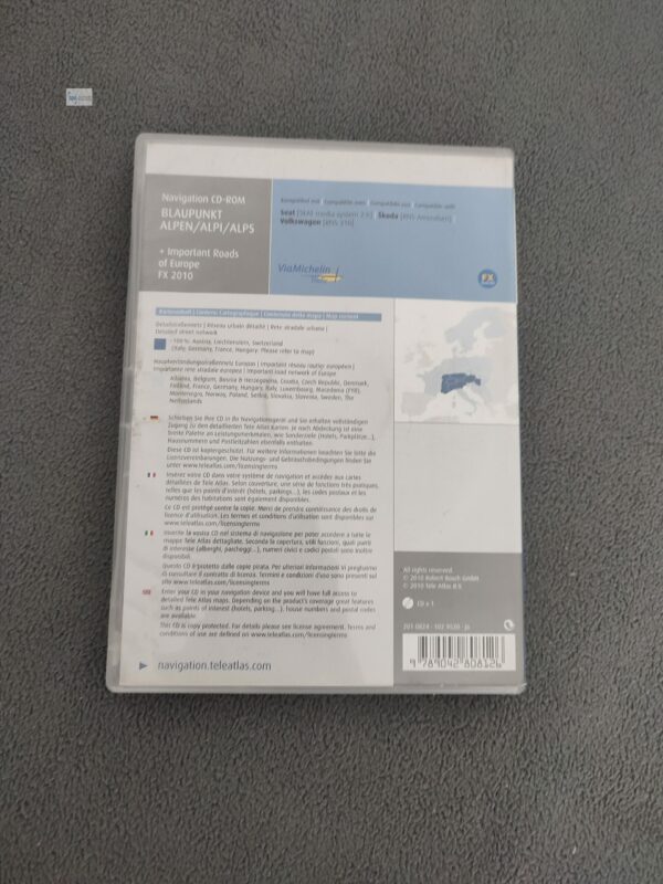 Bosch Navigation CD Blaupunkt FX Alpen Österreich Schweiz von 2010 – Bild 2