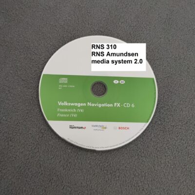 Volkswagen Navigation FX CD6 Frankreich France V4 von 2012