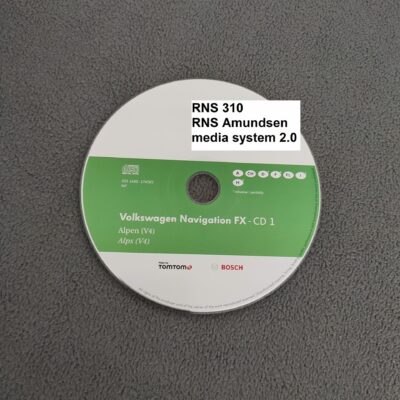 Volkswagen Navigation FX CD Alpen Österreich Schweiz V4 von 2012