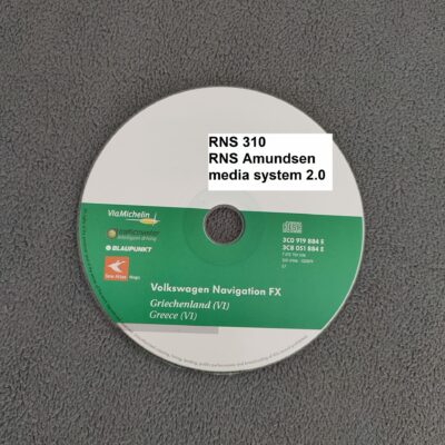 Volkswagen Navigation FX CD Griechenland Hellas V1 von 2009
