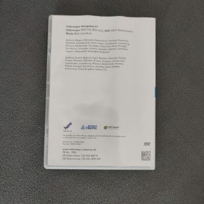 Volkswagen Navigation CY DVD Europa West V14 von 2017