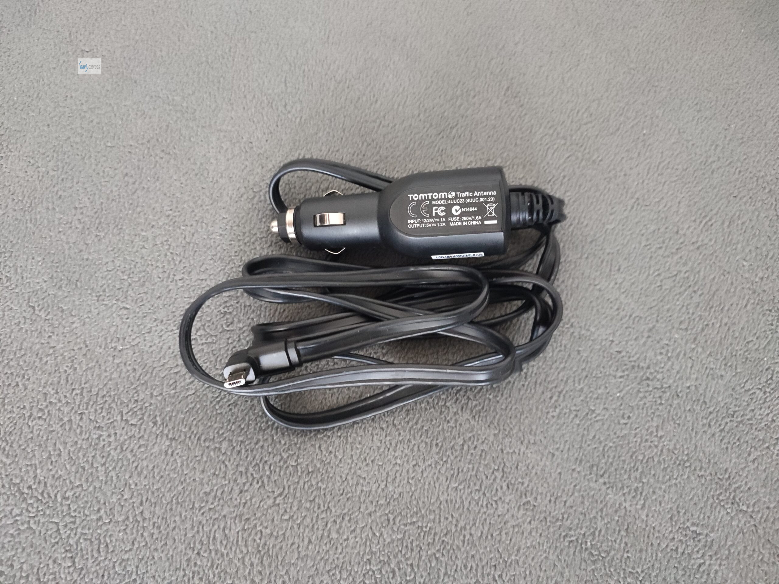 TomTom Micro TMC Traffic Receiver Charging Cable – For Go 510, 520, 5000, 610, 620, 6000 – Brand New