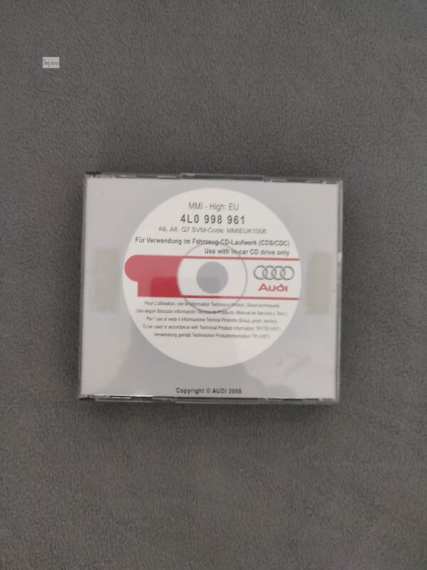 AUDI MMI 2G Software Update 5570 für Audi A6 A8 Q7 4L0998961