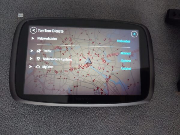 TomTom GO 6100 Navigationsgerät 6 Zoll Welt Lifetime Maps & Traffic & SIM-Karte - Image 4