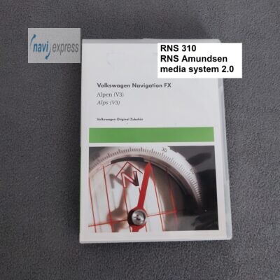 Volkswagen Navigation FX CD Alpen Österreich Schweiz V3 von 2011