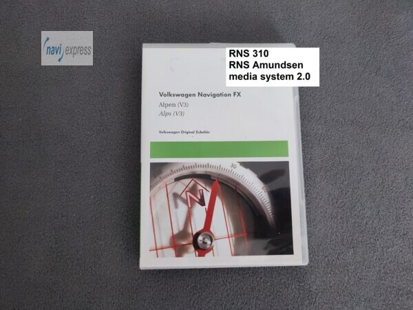 Volkswagen Navigation FX CD Alpen Österreich Schweiz V3 von 2011