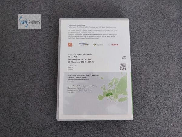Volkswagen Navigation FX CD Alpen Österreich Schweiz V3 von 2011 – Bild 3