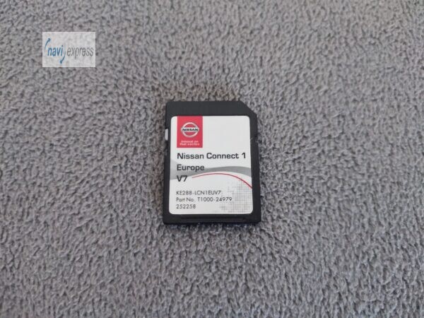 SD Karte Navigation Nissan Connect 1 Europa 2016/2017 V7 KE288-LCN1EUV7
