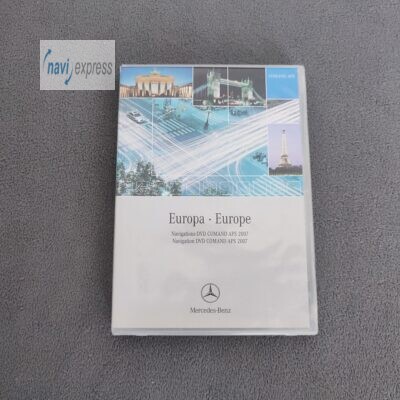 Mercedes-Benz Navigation DVD COMAND APS NTG2 Europa 2007 Version 8.0 A1698275159