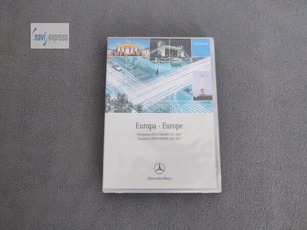 Mercedes-Benz Navigation DVD COMAND APS NTG2 Europa 2007 Version 8.0 A1698275159