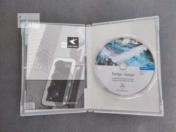 Mercedes-Benz Navigation DVD COMAND APS NTG2 Europa 2007 Version 8.0 A1698275159 – Bild 4