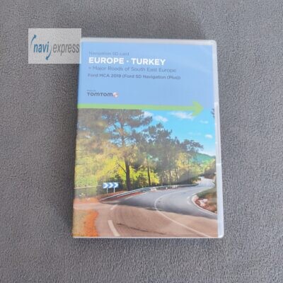 FORD MCA Navigation SD Karte EUROPA und TÜRKEI 2019