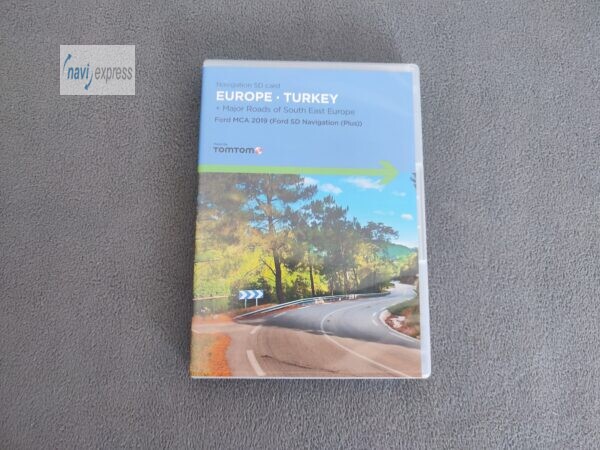 FORD MCA Navigation SD Karte EUROPA und TÜRKEI 2019