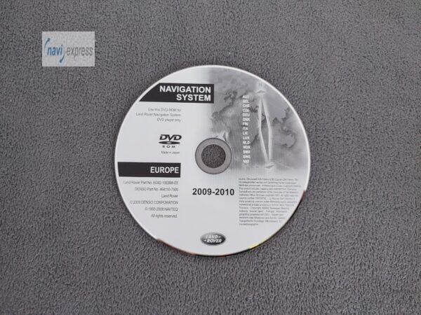 DVD Navigation LANDROVER Freelander 2 Deutschland Skandinavien Italien 2009/2010