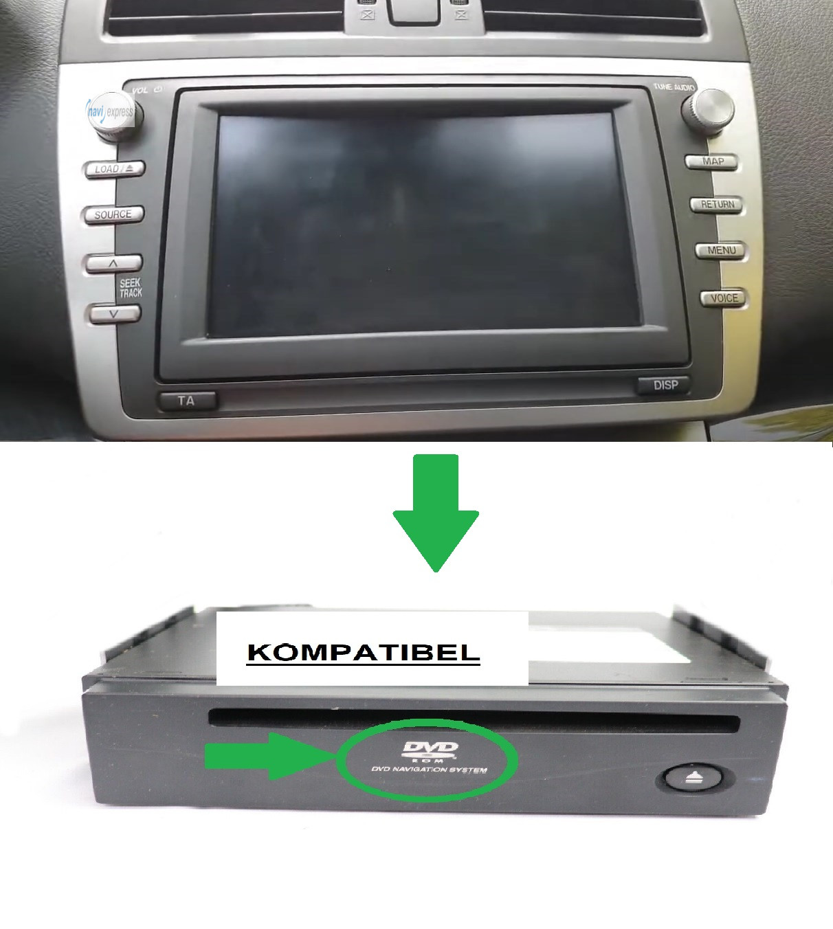 DVD Navigation Mazda DENSO Deutschland Frankreich Österreich Schweiz BeNeLux 2007/2008 GS1D66DZ0 - Image 2