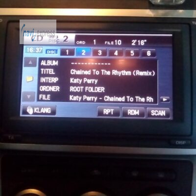 DVD Navigation Mazda DENSO Europa Deutschland 2007 CC3366DZ0B