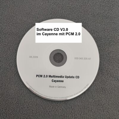 Porsche PCM 2.0 Software Update CD auf Version 3.0 im Cayenne 00004320547
