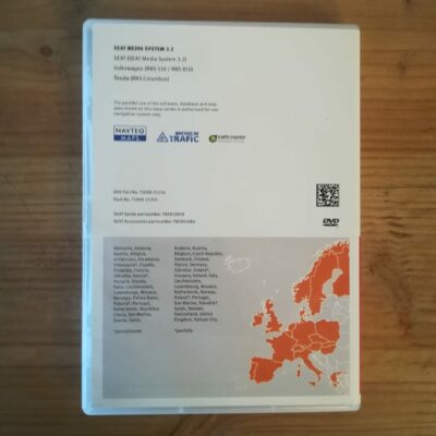 SEAT Media System 3.2 Navigation DVD Europa West von 2013