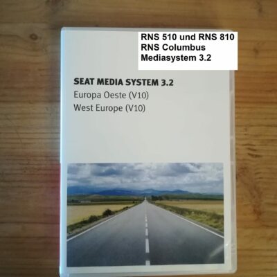 SEAT Media System 3.2 Navigation DVD Europa West von 2013
