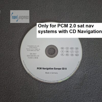 Porsche PCM 2.0 Navigation CD Osteuropa East-Europe 08.2007