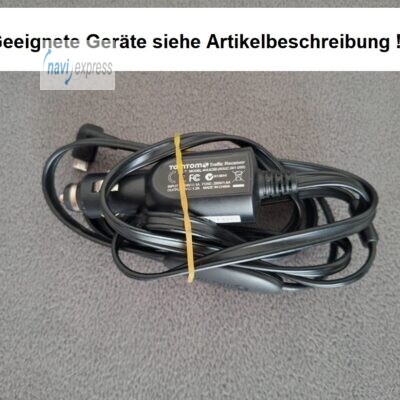 Original TomTom TMC Traffic Receiver Verkehrsfunkempfänger und Ladekabel 4UUC5B (Micro USB)