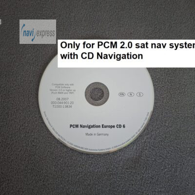 Porsche PCM 2.0 Navigation CD Finnland Schweden Norwegen Version 08.2007