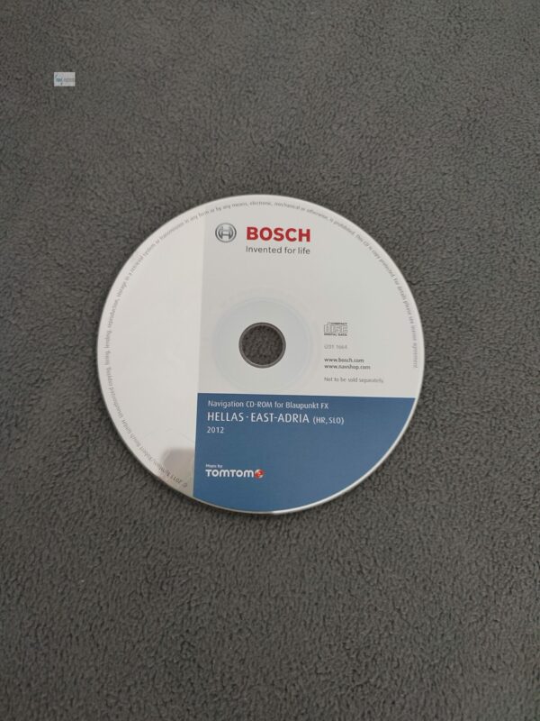 Bosch Navigation CD Blaupunkt FX Hellas Griechenland Kroatien Slowenien 2012