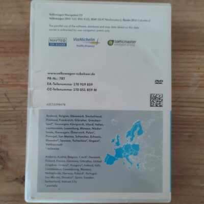 Volkswagen Navigation CY DVD Europa West V6.1 von 2009