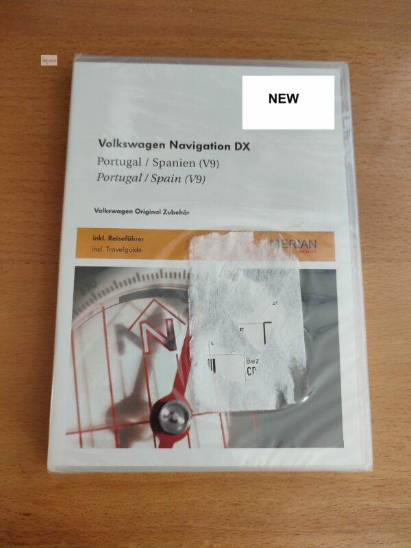 Volkswagen Navigation DX SPANIEN ESPANA PORTUGAL (V9) 2009/2010 3B0051884JC NEU