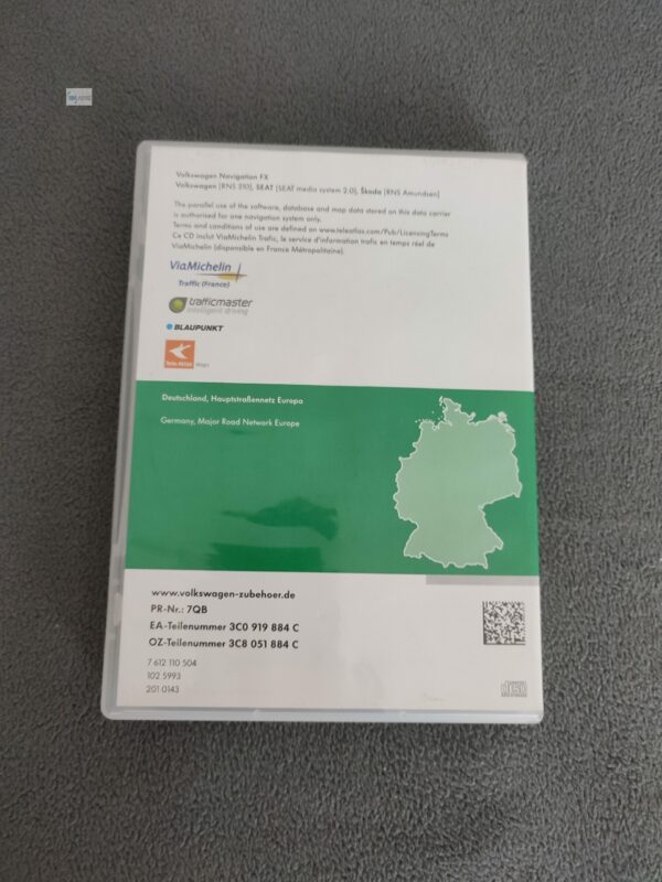 Volkswagen Navigation FX CD Deutschland V1 von 2009 3C8051884C – Bild 2