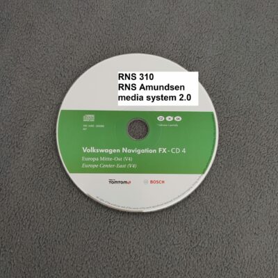 Volkswagen Navigation FX CD Tschechien Ungarn Slowakei V4 von 2012
