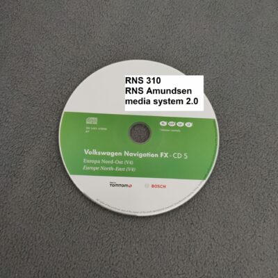 Volkswagen Navigation FX CD Polen Estland Lettland Litauen V4 von 2012