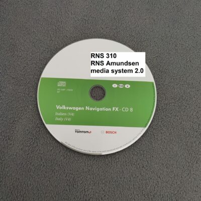 Volkswagen Navigation FX CD Italien Italia V4 von 2012